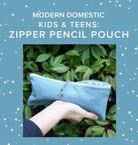Aliya Hoff-Vanoni THREE SPOTS LEFT! Kids & Teens Sewing: Zipper Pencil Pouch, Monday, February 16th, 10am-1pm