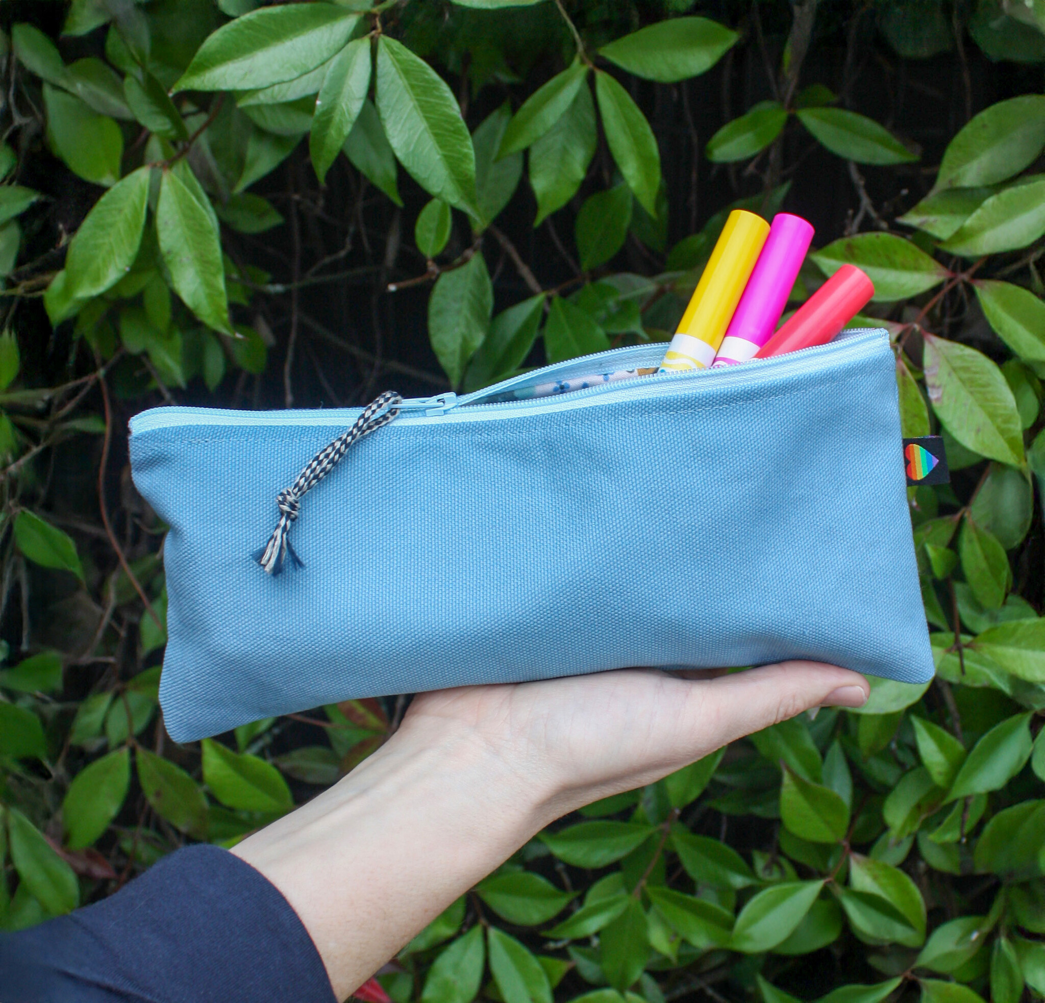Aliya Hoff-Vanoni CLASS FULL! Kids & Teens Sewing: Zipper Pencil Pouch, Monday, February 16th, 10am-1pm