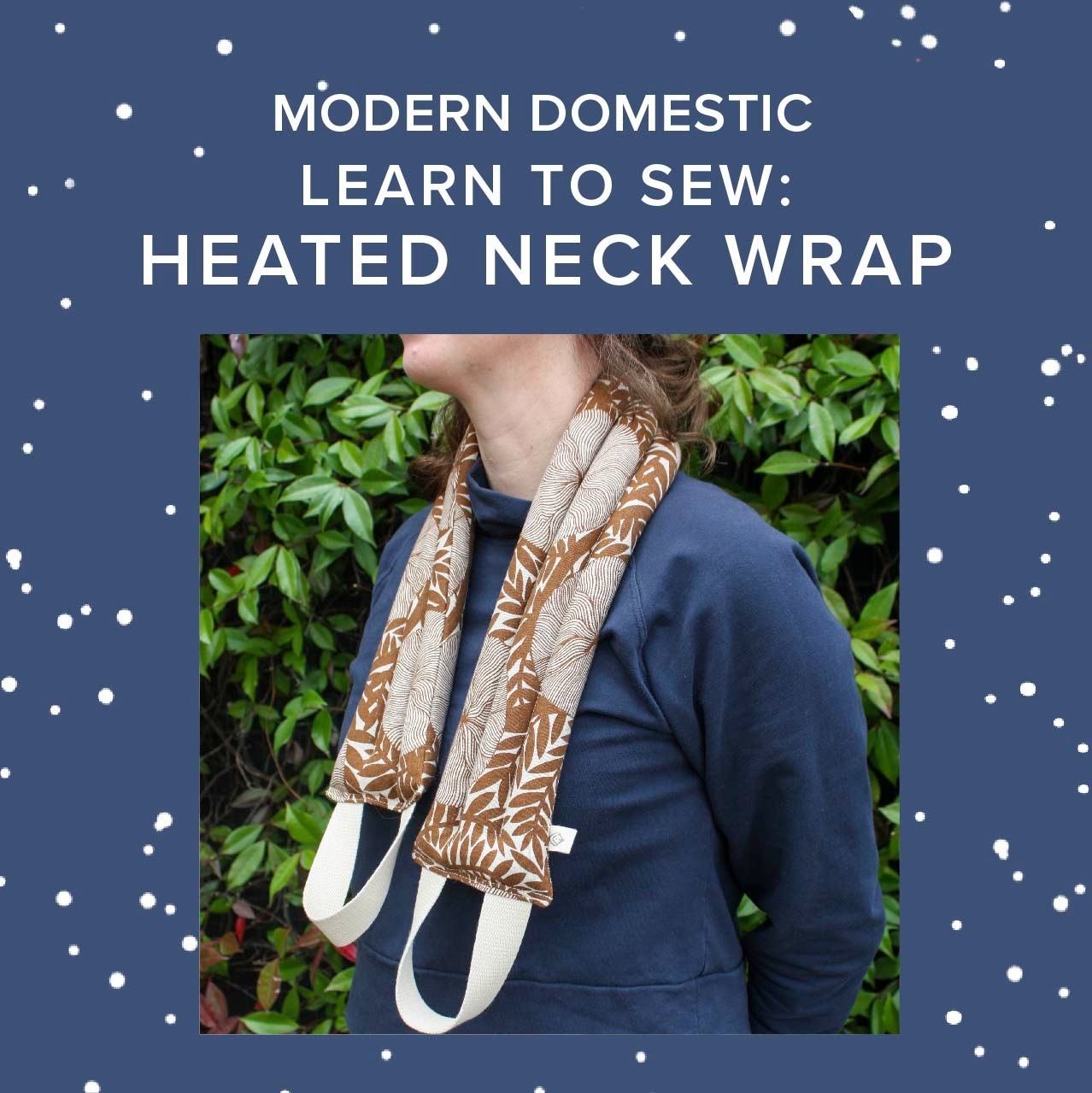 Aliya Hoff-Vanoni Learn to Sew: Heated Neck Wrap, Saturday,  February 14th, 2pm-5pm