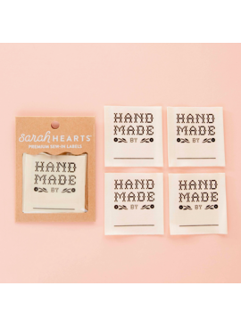 Sarah Hearts Sarah Hearts Craftsy "Handmade By" Labels