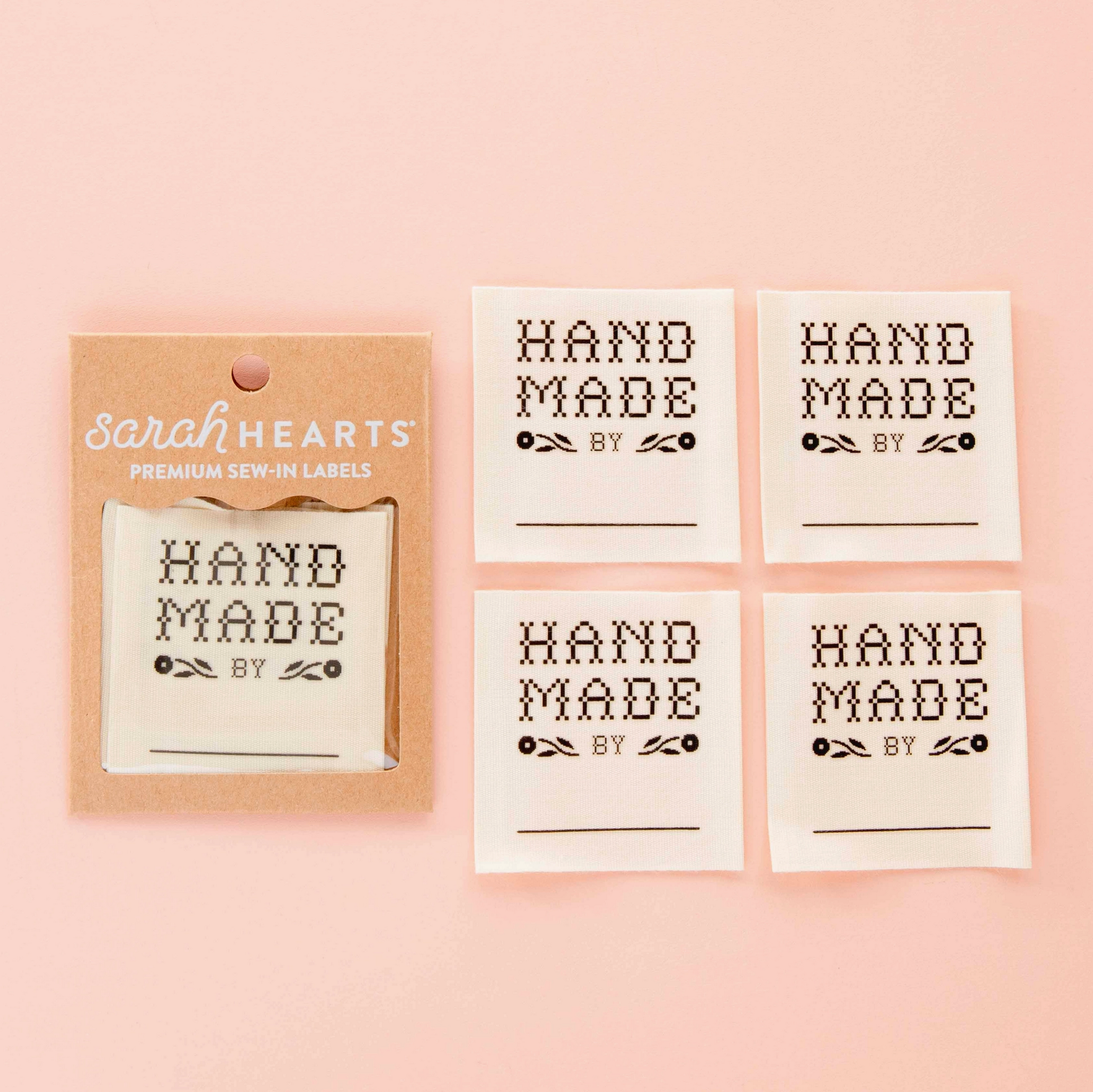 Sarah Hearts Sarah Hearts Craftsy "Handmade By" Labels