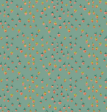Windham Fabrics Heather Ross Favorites Field Strawberries Teal