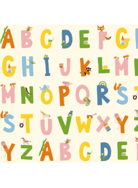 Windham Fabrics Heather Ross Favorites Alphabet Cream