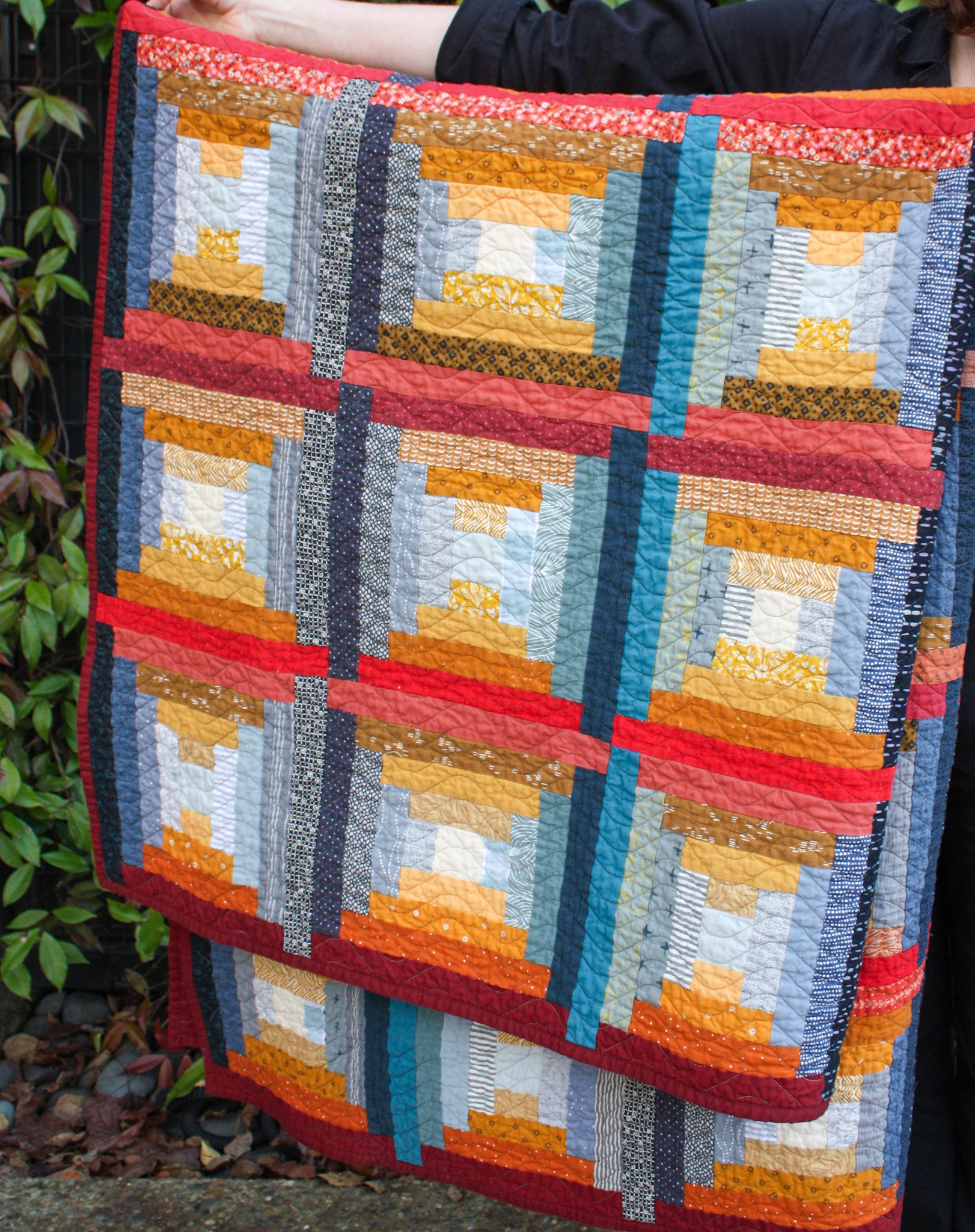 Courtney Zerizef Quilt Lab: Design Your Own Log Cabin Quilt, Sundays, February 22nd, March 1st, 8th, & 15th, 3pm-5:30pm