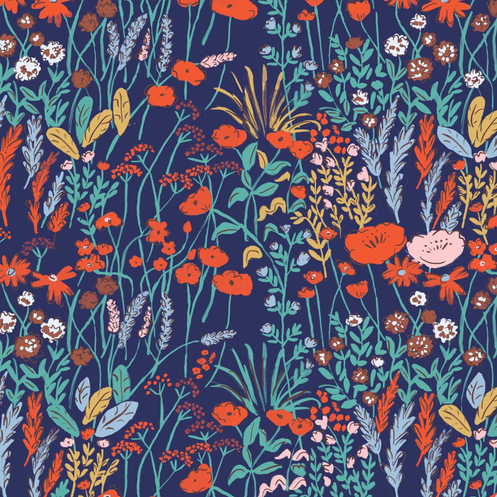 Cloud 9 Fabrics House Mouse Meadow