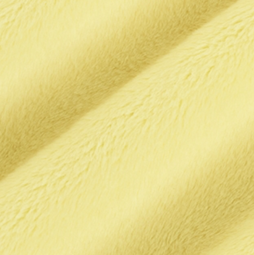 Shannon Fabrics Cuddle Solid Banana