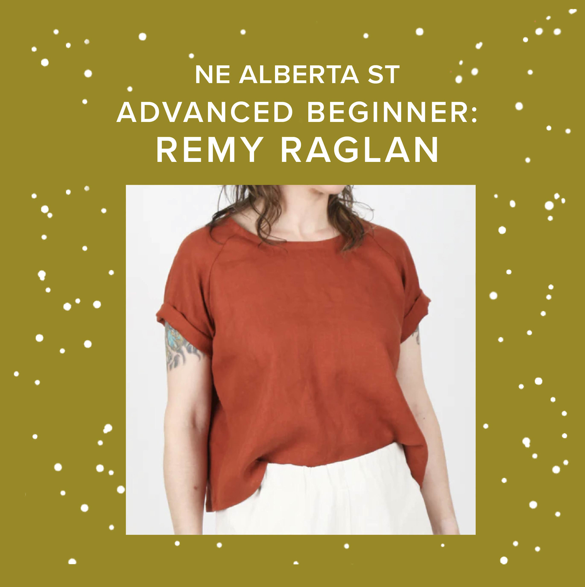 Colleen Connolly CLASS IN SESSION! Advanced Beginner: Remy Raglan, Mondays, March 2nd, 9th, & 16th, 5:30pm-8pm