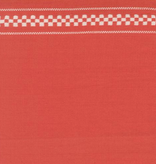 Moda 16" Rosie Toweling Woven Check Red