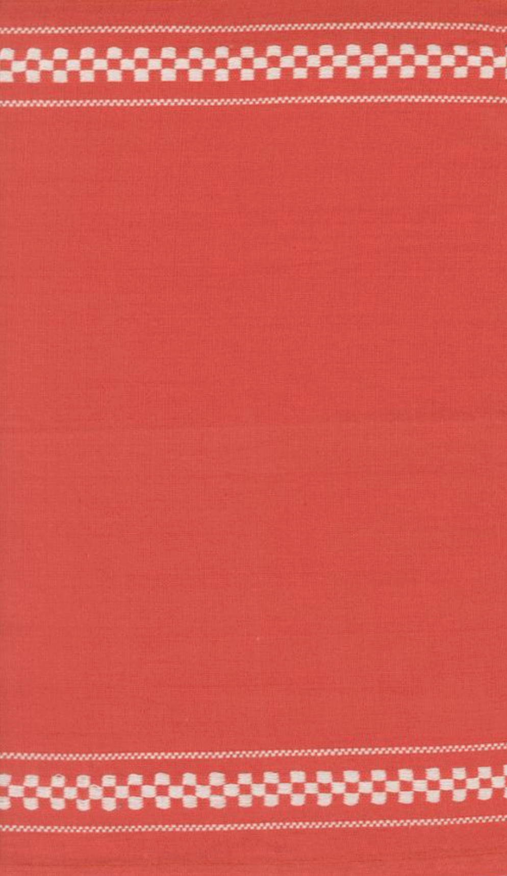 Moda 16" Rosie Toweling Woven Check Red