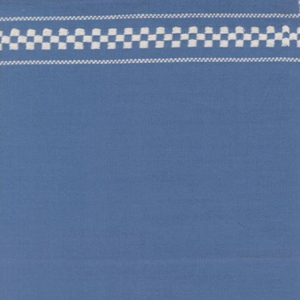 Moda 16" Rosie Toweling Woven Check Blue