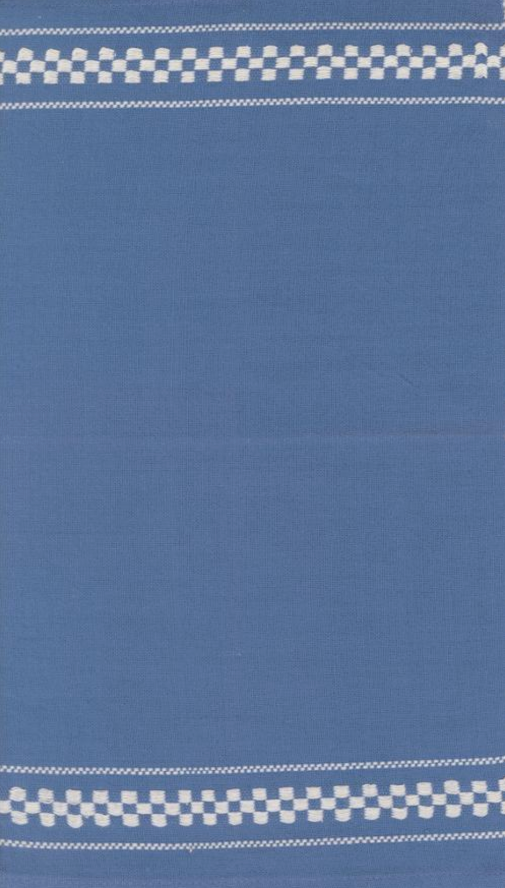 Moda 16" Rosie Toweling Woven Check Blue