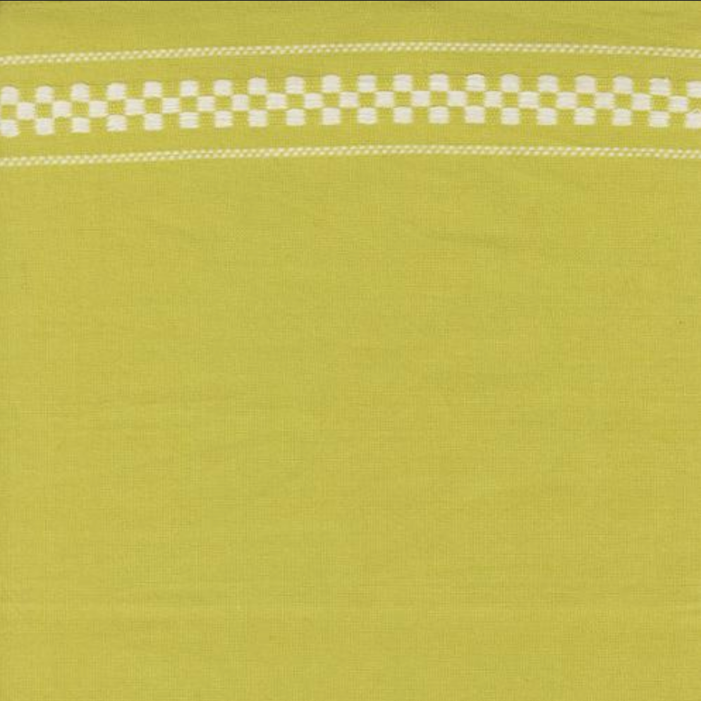Ruby Star Society 16" Rosie Toweling Woven Check Lime