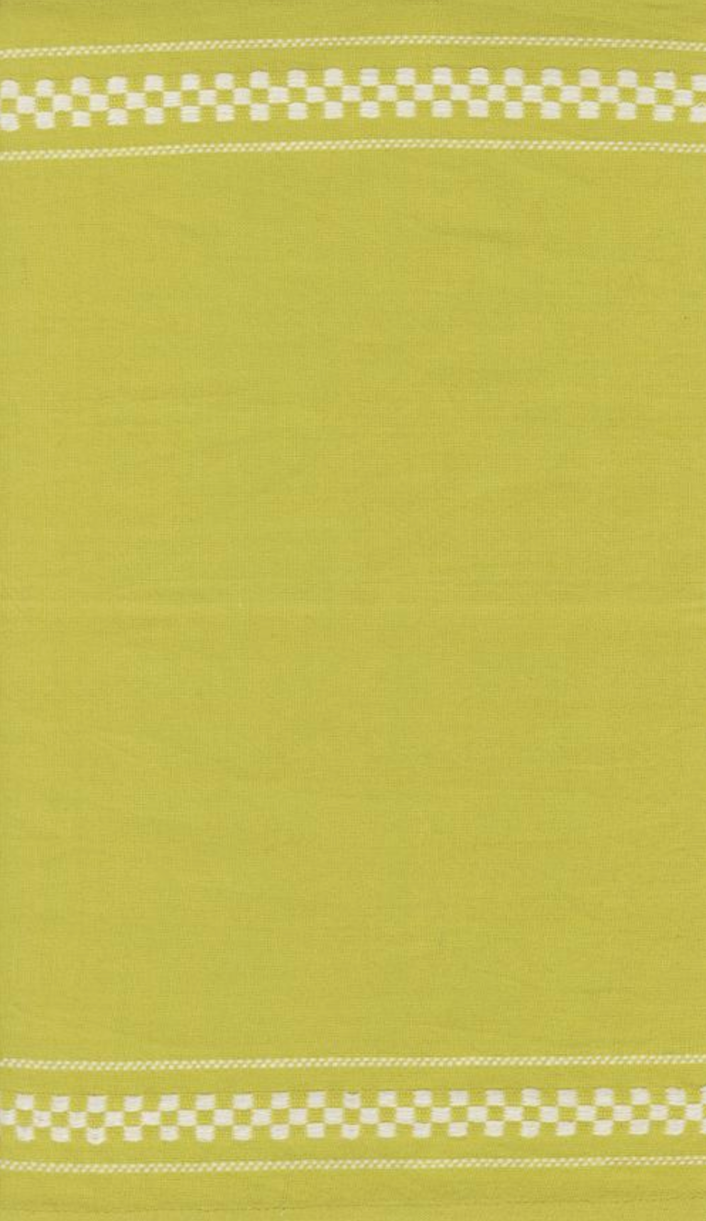 Ruby Star Society 16" Rosie Toweling Woven Check Lime