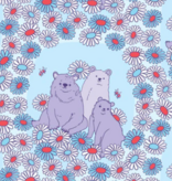 Cloud 9 Fabrics Forest Friends Daisy Bears
