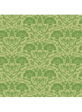 Cloud 9 Fabrics Love Bugs Magical Meadow Green