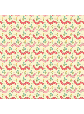Cloud 9 Fabrics Love Bugs Caterpillar March