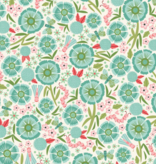 Cloud 9 Fabrics Love Bugs Garden Whimsy Turquoise