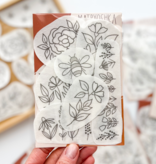 Matryoshka Doll Shop Stick & Stitch Floral Embroidery Designs