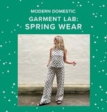 Colleen Connolly Garment Lab: Spring Wear, Wednesdays, April 22nd, 29th, May 6th & 13th, 5:30pm-8:30pm