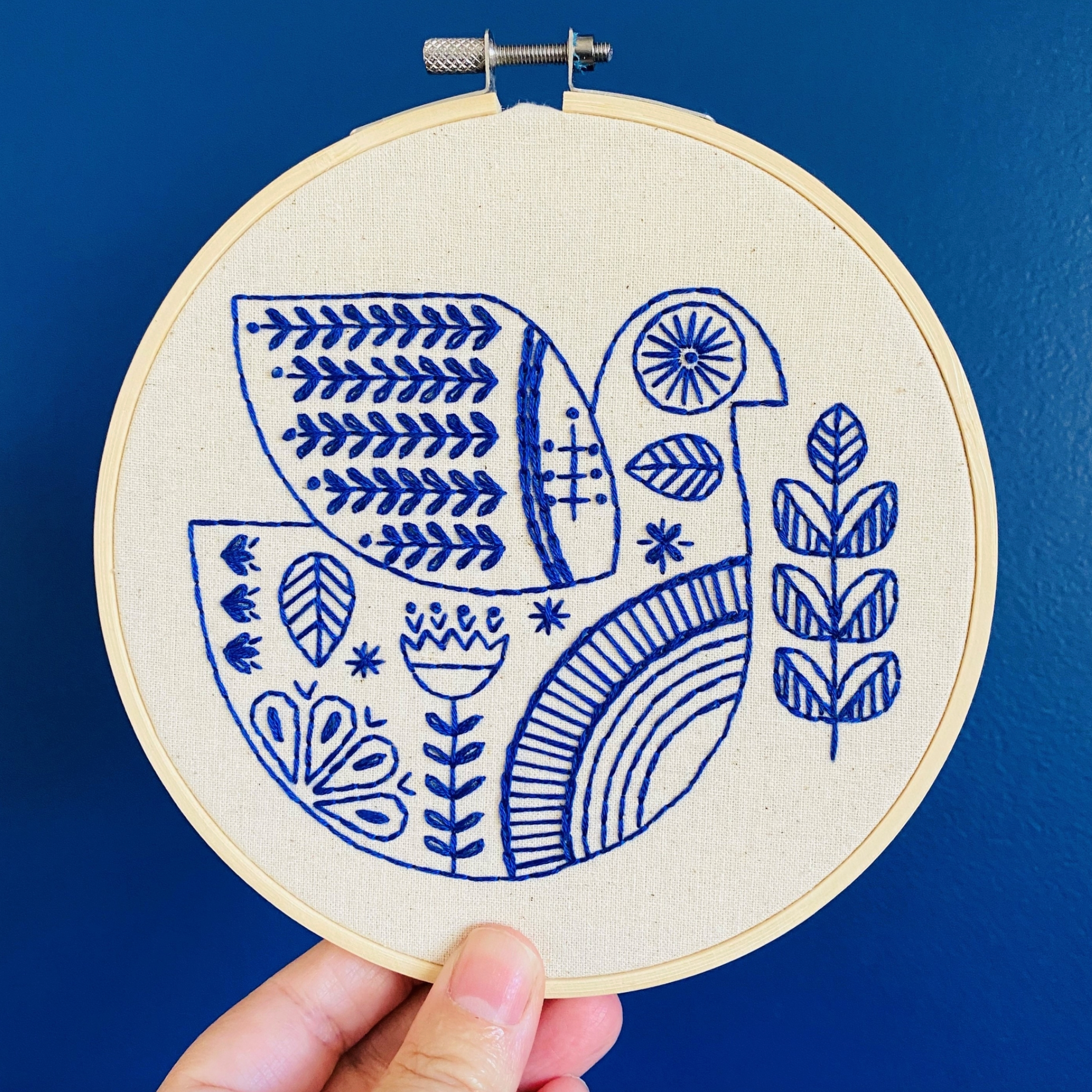 Hygge Dove Embroidery Kit