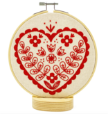 Hook, Line & Tinker Nordic Heart Embroidery Kit