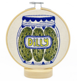 Hook, Line & Tinker Pickles Embroidery Kit