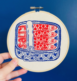 Hook, Line & Tinker Sardines Embroidery Kit