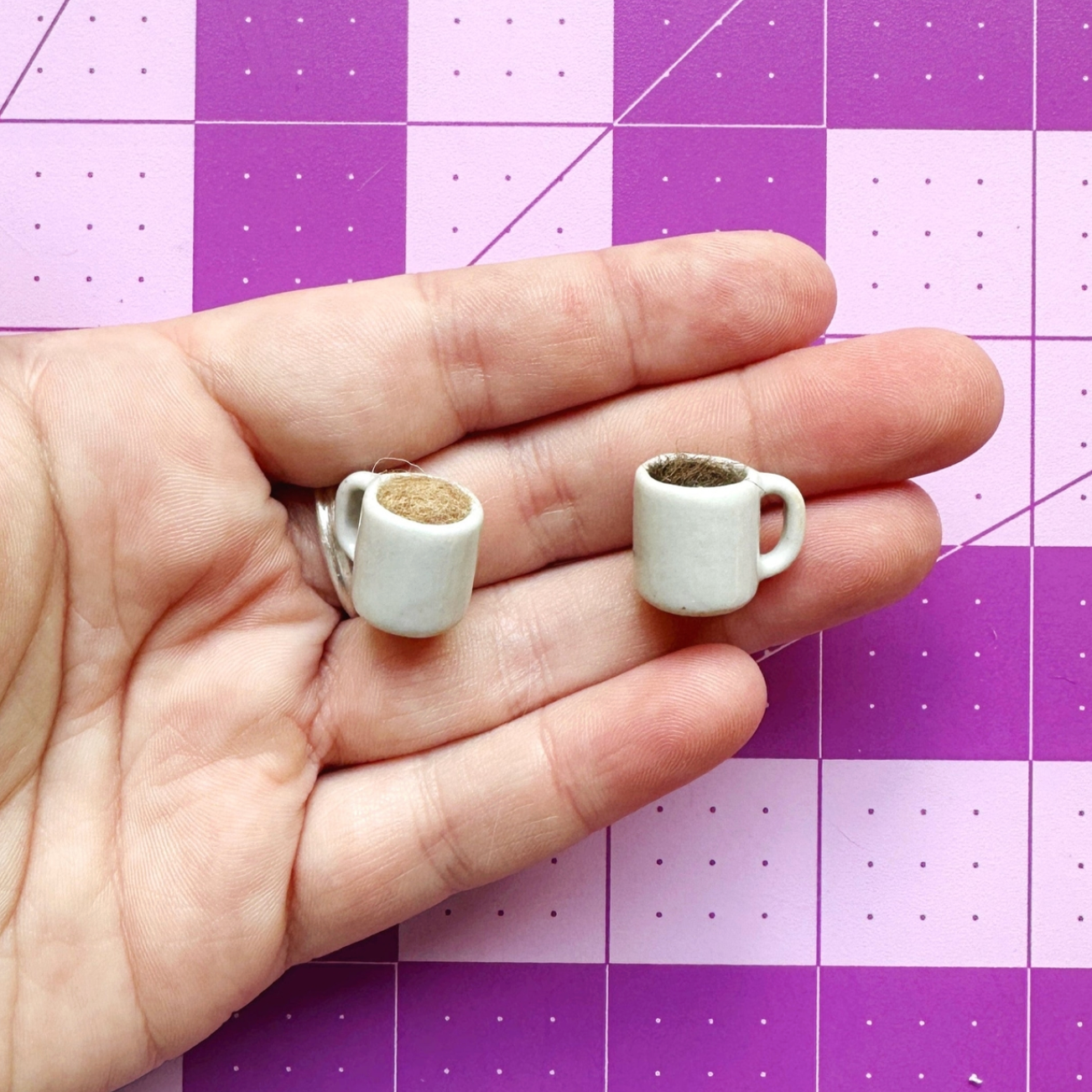 Coffee Mug Pin Catcher
