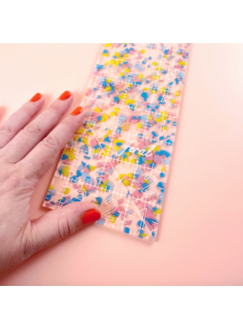 Feral Notions Confetti Fat Quarter Quilting Ruler 3.5"x18"