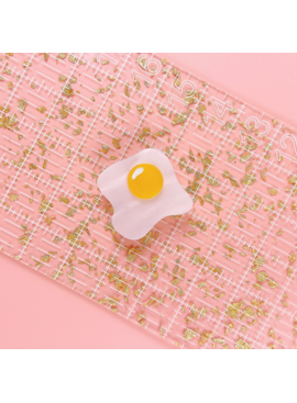 Over Easy Egg Pop-Up Ruler Handle