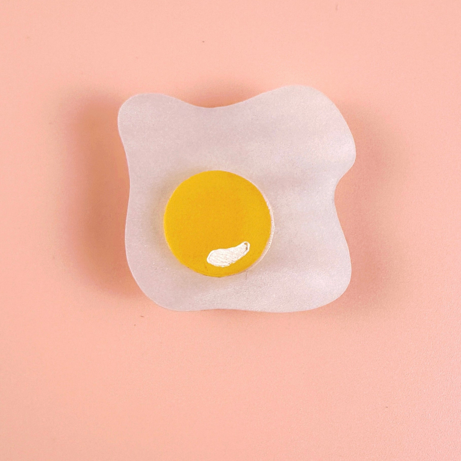 Over Easy Egg Pop-Up Ruler Handle