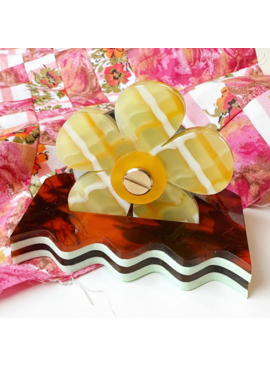 Retro Flower Thread Cutter