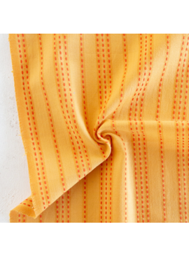 Fableism Supply Co Lucky Loom Stitch Stripe Turmeric