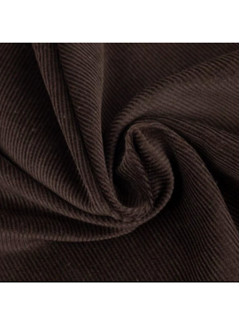 Fabric Merchants Corduroy Pin Wale Chocolate Brown