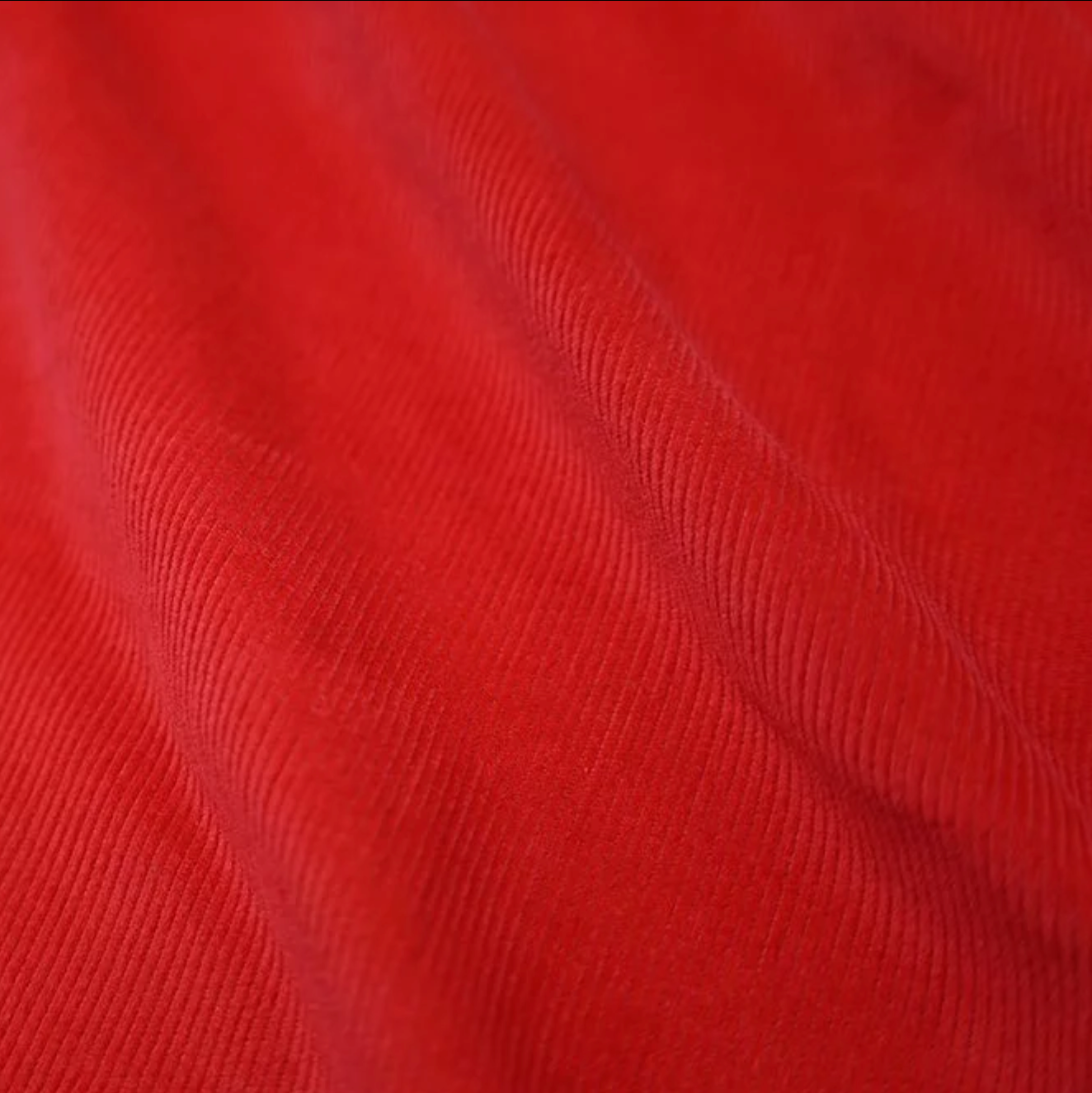 Corduroy Pin Wale Red