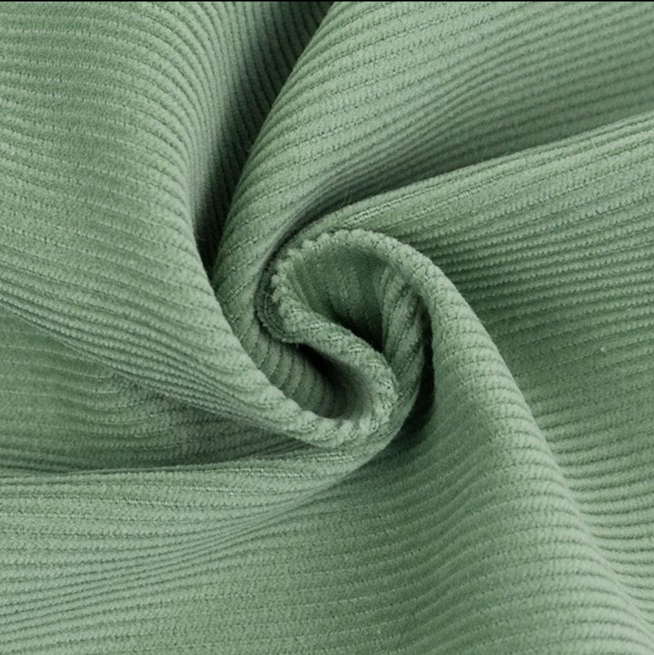 Fabric Merchants Corduroy Pin Wale Sage