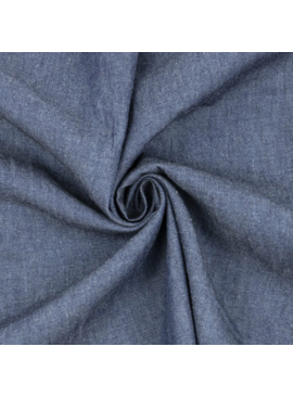 Fabric Merchants Chambray Deep Indigo