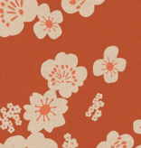 Ruby Star Society Paper Cuts 2 Persimmon Flowers Canvas