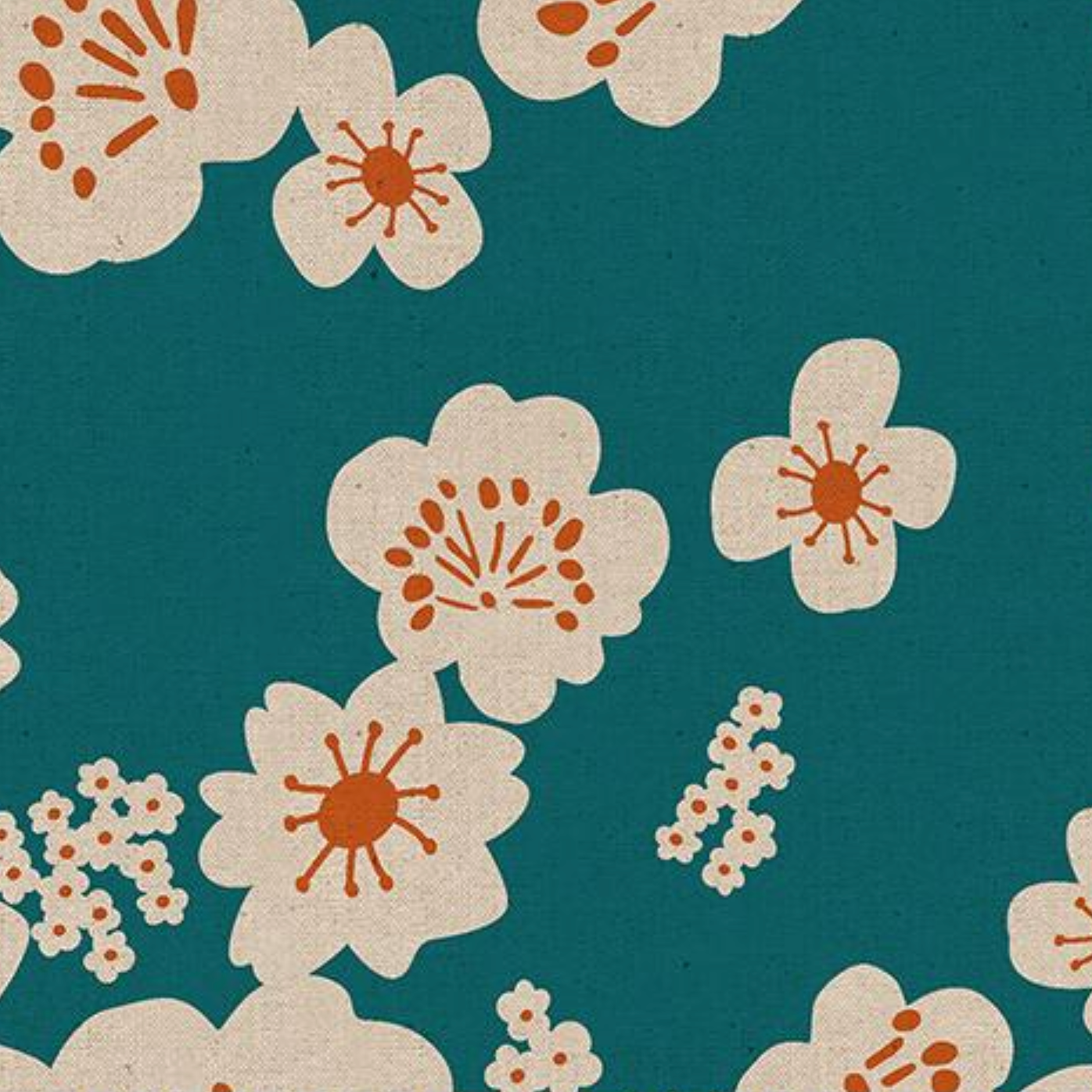 Ruby Star Society Paper Cuts 2 Storytime Flowers Canvas