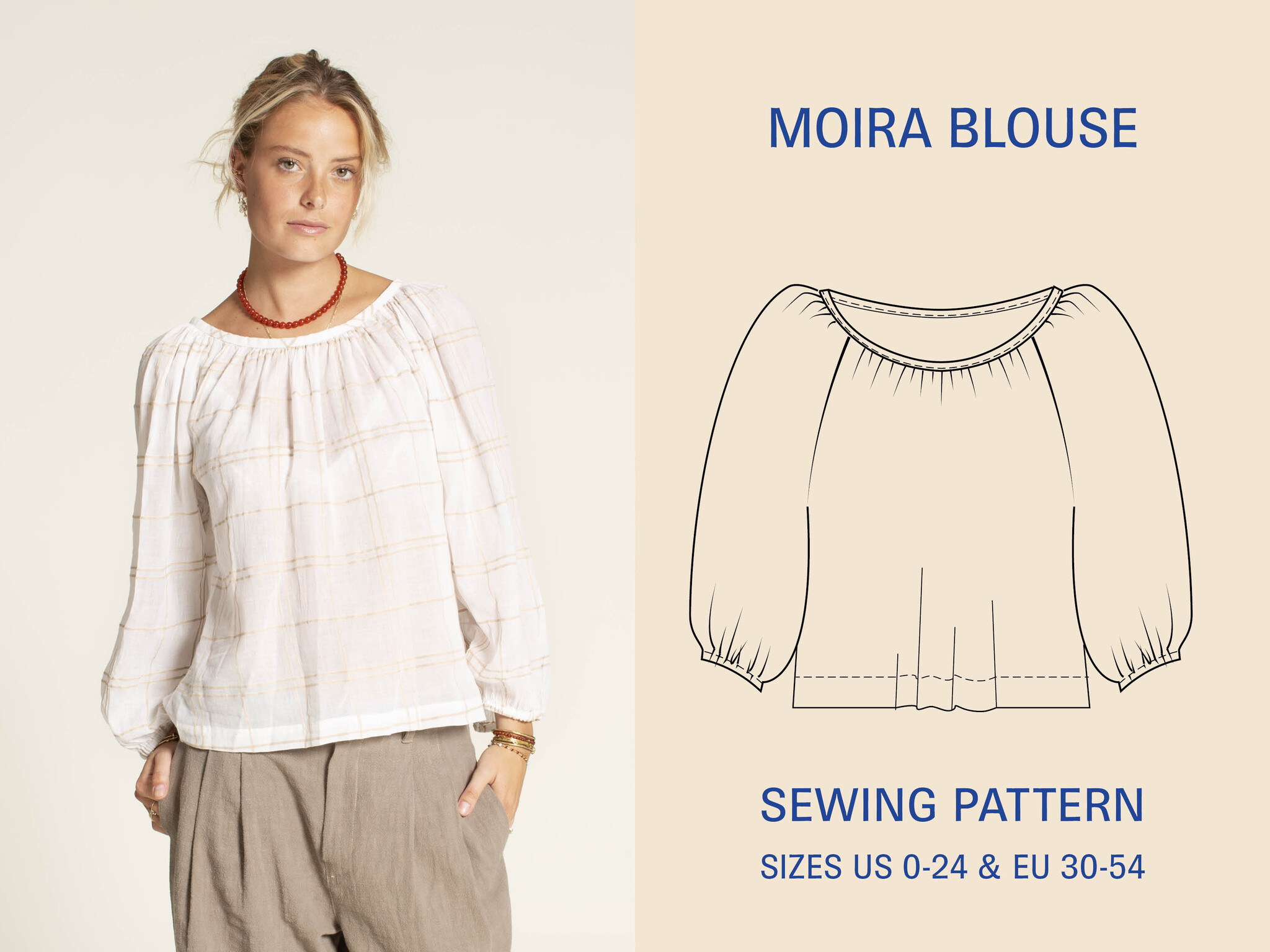 Wardrobe By Me Moira Blouse