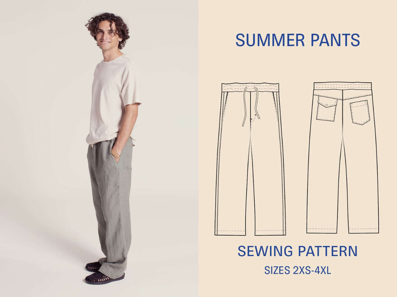 Wardrobe By Me Summer Pants Men