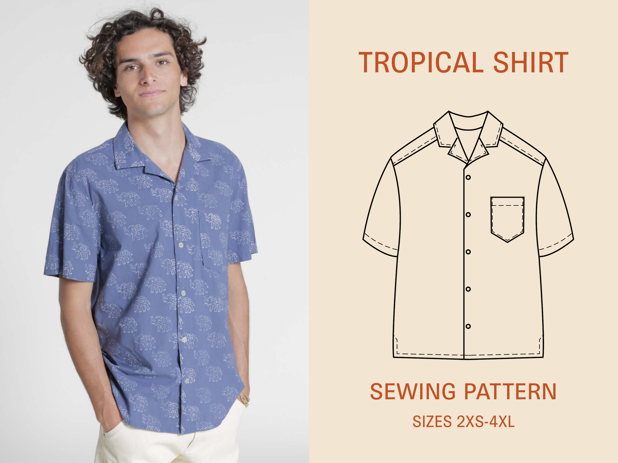 Wardrobe By Me Tropical Shirt Men