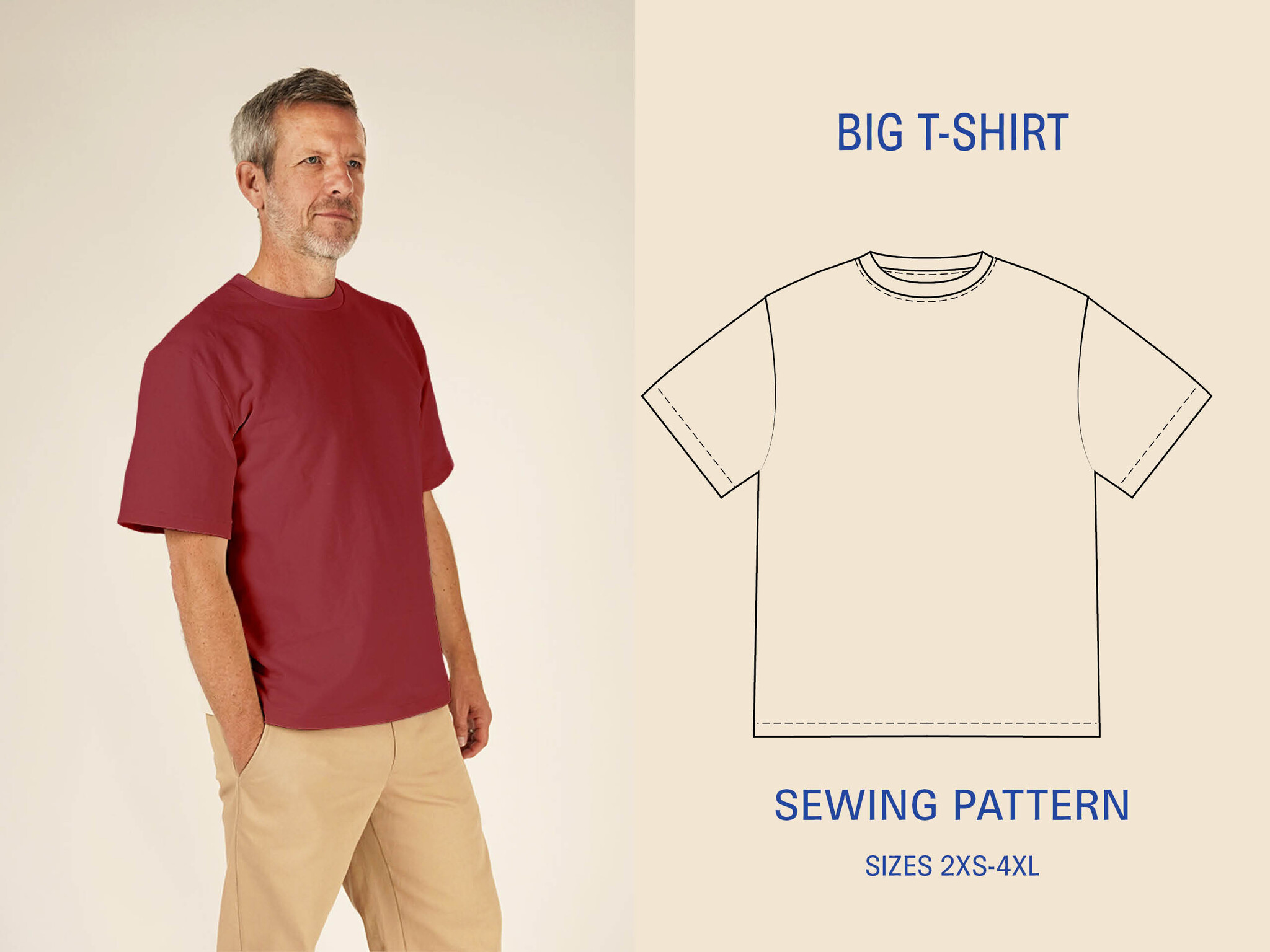 Wardrobe By Me Big T Shirt Men