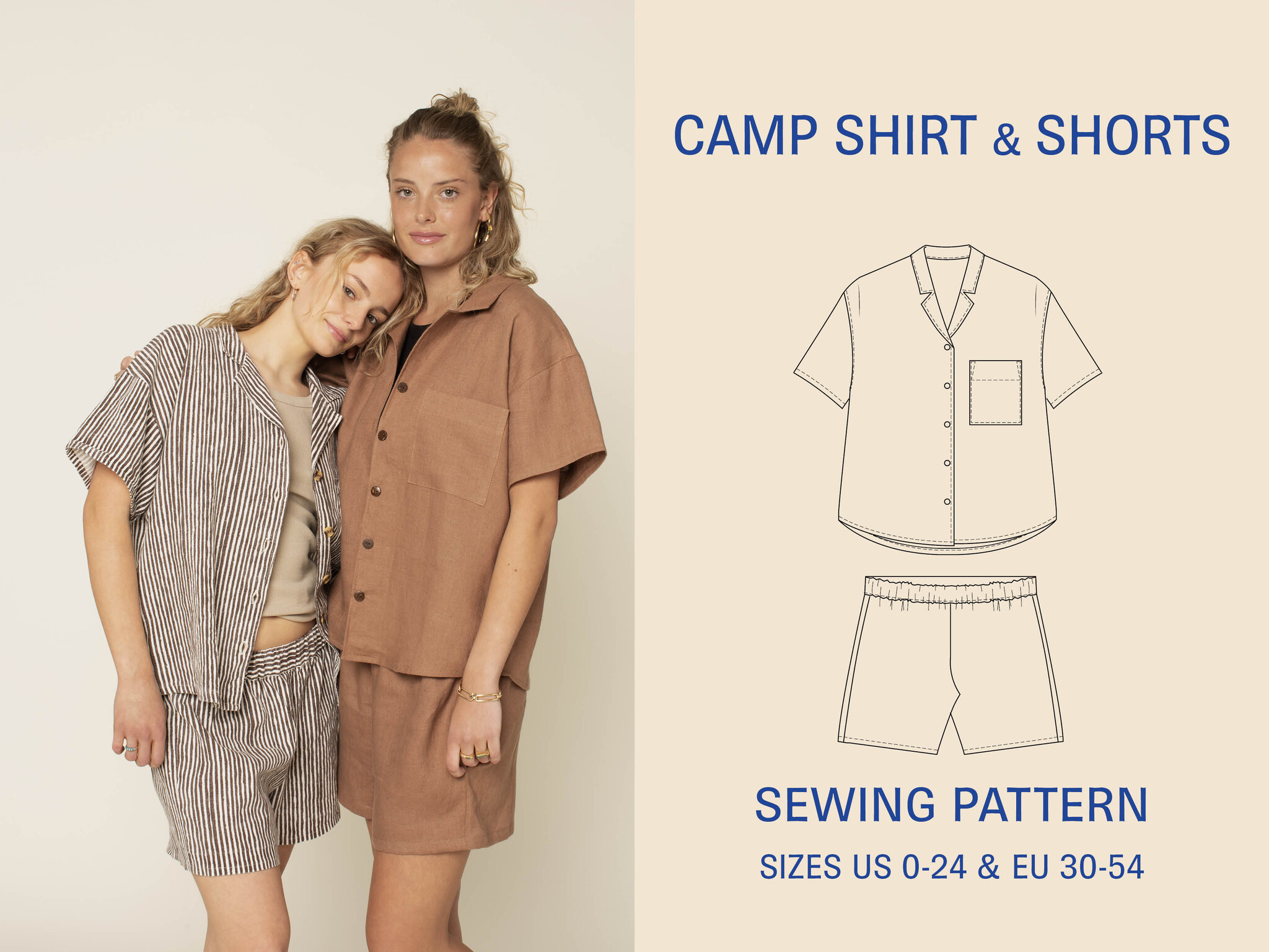 Wardrobe By Me SALE Wardrobe By Me Camp Shirt and Shorts