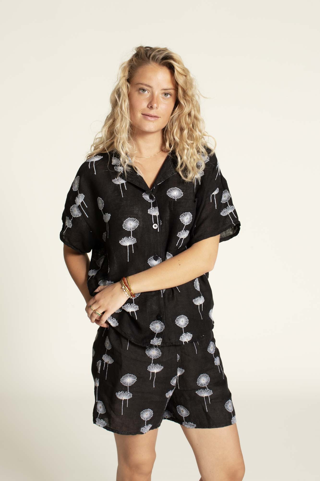 Wardrobe By Me Wardrobe By Me Camp Shirt and Shorts