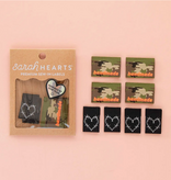 Sarah Hearts Sarah Hearts Camo and Barbed Wire Heart Multipack Labels