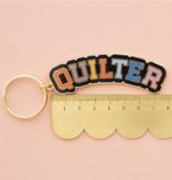 Sarah Hearts Sarah Hearts Quilter Enamel Keychain