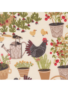 Moda The Henhouse Cloud Garden