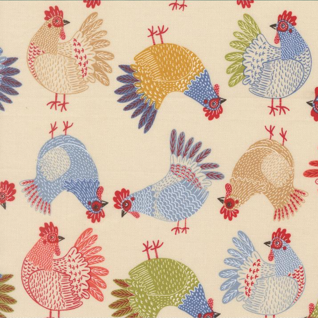 Moda The Henhouse Cloud Multi