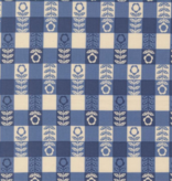 Moda The Henhouse Cobalt Checkers